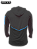 Camiseta Icy Baitfishing Hoodie Minimal Grafite e Azul - Imagem 2