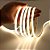 A Fita LED COB Neon 320 LEDs Auto Brilho 18W 100 metros 220v Todas as Cores - Imagem 1