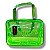 BOLSA NECESSAIRE GRANDE CORES DIVERSAS - Imagem 1