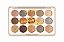 PALETA DE SOMBRAS MISS ROSE 15 CORES CINZA - Imagem 1
