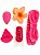 KIT TIARA+PRENDEDOR DE FLOR+ESPONJAS E XUXINHAS - Imagem 1