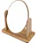 ESPELHO DE MESA PLATINA MDF E VIDRO 18cm X 9cm X 20cm - Imagem 1