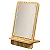 ESPELHO DE MESA MDF E VIDRO 15cm com 12,8 cm x 26,3 cm - Imagem 1