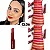 Batom Charm Lips Ruby Rose Semi Matte - Imagem 7