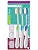 Pack 3 Escovas Dental Kess Clear Cod 2101 - Imagem 1
