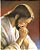 Ícone Jesus Orando - Imagem 1