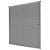 Persiana Horizontal PVC OFF 25 mm 0,80 x 1,30 m Chumbo - Evolux - Imagem 1