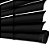Persiana Horizontal PVC OFF 25 mm 1,40 x 1,30 m Preta - Evolux - Imagem 7