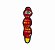 Brinquedo Resistente Cobra Vermelha - Linha Invincibles® Tough Seamz Snake - Imagem 2