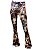 Calça flare estampada - Imagem 1