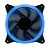 Cooler Fan Azul Kmex, Af-Q1225 12X12X2.5 Cm, 3-Pin E Molex, 1.200 Rpm, Silencioso - Imagem 1
