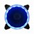 Cooler Fan Azul Bluecase Bfr-05B, 12x12x2.5 Cm, Led Fan Ring - Imagem 2