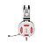 Headset Gamer Redragon Minos H210W, Usb, 7.1, Led, Branco com Cinza - Imagem 2