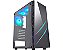 Gabinete Gamer Kmex Cg-50Tp Kratos 3, Sem Fonte, Sem Fan, Rgb, Lateral Acrílico, Usb 2.0 - Imagem 1
