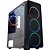 Gabinete Gamer Kmex Cg-A2G8 Infinity Streamer III, Lateral Full Acrilico, 3 Fans Rgb, Sem Fonte - Imagem 2