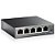 Switch 05 Portas Tp-Link Tl-Sg105E, Gerenciável, Gigabit 10/100/1000 Mbps, Case Metal - Imagem 4