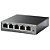 Switch 05 Portas Tp-Link Tl-Sg105E, Gerenciável, Gigabit 10/100/1000 Mbps, Case Metal - Imagem 3
