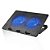 Base Notebook C3Tech Nbc-50V2Bk, 15.6", Preto, Usb 2.0, 2 Fans 12X12 Cm, Led Azul - Imagem 1