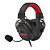 Headset Gamer Redragon Aurora H376Br, Usb, 7.1, Preto com Vermelho - Imagem 3