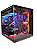 Gabinete Gamer C3Tech Mt-G810Bk, Sem Fonte, Sem Fan, Lateral De Vidro, Preto - Imagem 3