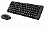 Kit Teclado E Mouse Sem Fio Logitech Mk220, Compacto, Preto, Abnt2, 920-004431 - Imagem 1