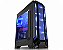 Gabinete Gamer Kmex Cg-01F5 War Robot Black Psu Cover Chapa Transparente 3 Fan Leds Sem Fonte - Imagem 1