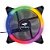 Cooler Fan Rgb C3Tech F7-L130M, Conector Molex, Led, 120X120X25 Mm, Preto - Imagem 3