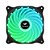 Cooler Fan Rgb C3Tech F9-L150Rgb, Conector 4+3, Led, 120X120X25 Mm, Preto - Imagem 3