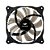 Cooler Fan Rgb C3Tech F9-L150Rgb, Conector 4+3, Led, 120X120X25 Mm, Preto - Imagem 2