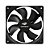 Cooler Fan Preto C3Tech F7-100Bk, Conector 4+3, 120X120X25 Mm - Imagem 3