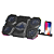 Base Notebook C3Tech Nbc-300Bk, 17.3", Preto, Usb 2.0, 5 Fans, Controle Velocidade, Rgb - Imagem 2
