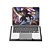 Base Notebook C3Tech Nbc-80Bk, 17.3", Preto, Usb 2.0, 2 Fans 15X15 Cm, Controle Velocidade, Led Azul - Imagem 2