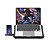 Base Notebook C3Tech Nbc-40Bk, 15.6", Preto, Usb 2.0, 2 Fans 12X12 Cm, Led Azul - Imagem 4