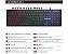 Teclado Gamer Usb Membrana Kmex Steampunk km76, Preto, Led, Abnt2, Km7628U0001Cb1X - Imagem 3