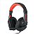 Headset Gamer Redragon Ares H120, 2x P2, Preto com Vermelho - Imagem 1