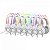 Headset Gamer Redragon Scream H231W-Rgb, P2+Usb, Rgb, Branco - Imagem 4