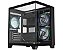Gabinete Gamer Kmex Cg-0725 Visão, Sem Fonte, Sem Fan, Lateral De Vidro, Preto - Imagem 1
