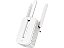 Repetidor De Sinal Mercusys Mw300Re, Wireless, Single Band 2.4 Ghz, 300 Mb/S, 3 Antenas, Botão Wps - Imagem 1