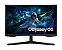 Monitor Gamer Led 27", 165Hz, 1Ms, Samsung Curvo Ls27Cg552Elmzd, Va, Qhd, Displayport, Hdmi, Vesa, Preto - Imagem 1