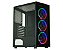 Gabinete Gamer Kmex Cg-30C5, Sem Fonte, 3 Fans, Rgb, Preto, Lateral De Vidro - Imagem 1