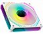 Kit Fan Cooler Argb, Kmex Aauw, 3 Fans 120 Mm + Cont Remoto, Aauwk136Abvab0X, Branco - Imagem 5