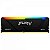 Memória Desktop Ddr4 16Gb/3200 Mhz Kingston Fury Beast Kf432C16Bb2A-16, Rgb, Cl 16 - Imagem 1
