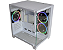 Gabinete Gamer Aquário Kmex Cg-W830 Micro White, Sem Fonte, Sem Fan, Lateral De Vidro, Branco - Imagem 2