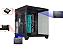 Gabinete Gamer Aquário Kmex Cg-L4Re Curva Micro, Sem Fonte, Sem Fan, Lateral De Vidro, Preto - Imagem 5