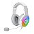 Headset Gamer Redragon Pandora2 H350W-Rgb-1, P3+Usb, Rgb, Branco - Imagem 1