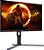 Monitor Gamer Led 24.5", 240Hz, 0,5Ms, Aoc 25G3Zm/Bk Gaming, Va, Full Hd, Dp, Hdmi, Vesa, Preto - Imagem 2