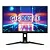 Monitor Gamer Led 27", 165Hz, 1Ms, Gigabyte Curvo M27F A, Ips, Fhd, Dp, Hdmi, Usb, Hp Out, Vesa, Preto - Imagem 3