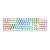Teclado Gamer Usb Mecânico Redragon Surara Pro, Branco, Switch Blue, Rgb, Abnt2, K582W-Rgb-Pro - Imagem 2