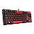 Teclado Gamer Usb Mecânico Redragon Flamengo Nation, Preto, Switch Brown, Vermelho e Branco, Abnt2, Fl576 - Imagem 2