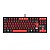 Teclado Gamer Usb Mecânico Redragon Flamengo Nation, Preto, Switch Brown, Vermelho e Branco, Abnt2, Fl576 - Imagem 1